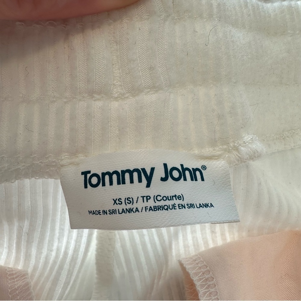 Tommy John white knit cozy jogger lounge pants - Picture 4 of 10
